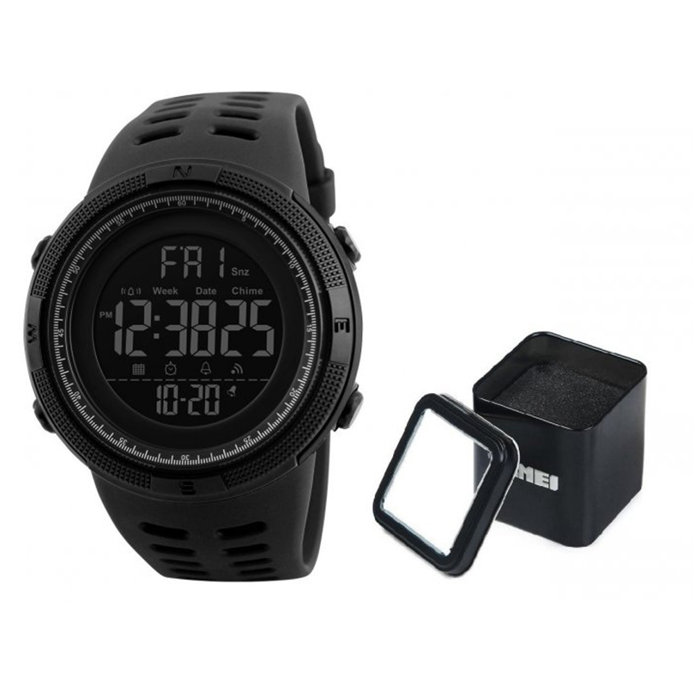 Годинник тактичний SKMEI 1251 All Black Фото 3